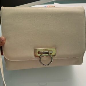 Vintage Salvatore Ferragamo Crossbody Ivory Color